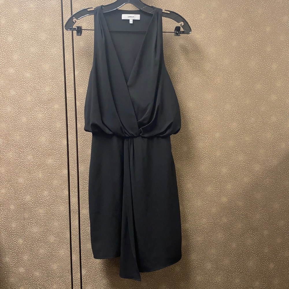 🔥🔥🔥Likely Sleeveless Black Dress Size 2
